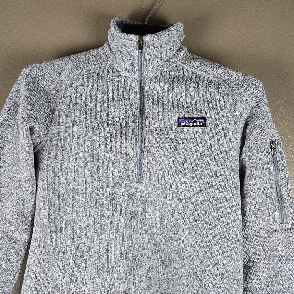 Patagonia better sweater 1/4 zip jacket size small - Picture 4 of 13